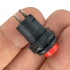 IC-185D Buton Yuvarlak Plastik Kalıcı 12mm 2P