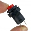 IC-185D Buton Yuvarlak Plastik Kalıcı 12mm 2P