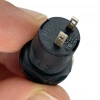 IC-185D Buton Yuvarlak Plastik Kalıcı 12mm 2P