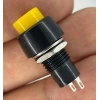 IC-190 Sarı Buton Yuvarlak Plastik Kalıcılı 10mm