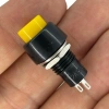 IC-190 Sarı Buton Yuvarlak Plastik Kalıcılı 10mm
