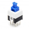 IC-197 6 Pinli Bacaklı Yaylı Push Buton 7x7mm