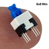 IC-198 6 Pinli Bacaklı Kalıcılı Yaylı Push Buton 8x8mm