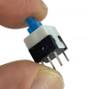 IC-199 6 Pinli Bacaklı Yaylı Push Buton 8x8mm