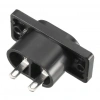 IC-212-2 AC Teyp Soketi C8 2 Pin Erkek Şase
