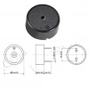 IC-220 23mm Devreli Buzzer Piezo 12-24V DC