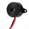 IC-221 Kablolu Buzzer Devreli Piezo 12-24V DC 23mm