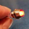 IC-224 Led Soketi 5mm Metal