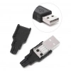 IC-264A USB A Tip Seyyar Kapaklı Erkek USB Soketi