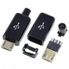 IC-266A-5 Erkek Micro USB Konnektör Seti Şarj Kablo Soketi