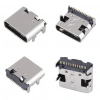 IC-266B-4 Dişi Type-C Soket USB-C Konnektör Şase 16 Pin