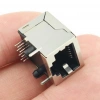 IC-266H-5 RJ45 Şase PCB Ucu 90° RJ45 Konektör