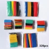 Isı İle Daralan Shrink Boru Makaron Kablo Yalıtım Set 328 Parça