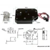 K02 12V 2A Manyetik Selenoid Kilit