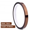 Kapton Bant 10mmx33m Yüksek Isıya Dayanıklı Yanmaz Bant