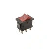KCD1 On/Off Anahtar 6 Pin - Kırmızı-Siyah