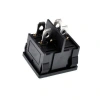 KCD2-501 ON-OFF Switch 4 Pin Siyah