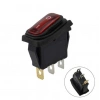 KCD3 15A Su Geçirmez Kırmızı Işıklı ON-OFF Anahtar