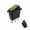 KCD3 15A Su Geçirmez Sarı Işıklı ON-OFF Anahtar