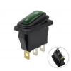KCD3 15A Su Geçirmez Yeşil Işıklı ON-OFF Anahtar