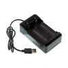 Li-ion USB 18650/22650/26650 3.7V Pil Şarj Aleti 2li