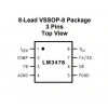 LM3478MM/NOPB TSSOP8 - Kontrol Entegresi