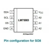 LM75BD SOIC-8 SMD Sıcaklık Sensör Entegresi