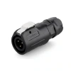 LP-12-C03PE-02-001 3-Pin Su Geçirmez Konnektör - Erkek