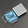 MAX7219 8x8 Dot Matrix Kartı - Peşpeşe Takılabilir
