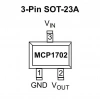 MCP1702-5002E SOT23-3 LDO Regülatör Entegresi