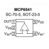 MCP6541T-I/OT SOT-23-5 SMD Komparatör Entegresi