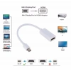 Mini Displayport to HDMI Dönüştürücü Adaptör Beyaz
