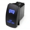 ON-OFF Mavi Işıklı Anahtar 5-Pin 12V-24V - Led Light Bar
