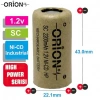 Orion 1.2V Ni-Cd SC 2200mAh Şarj Edilebilir Pil - HP