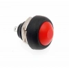PBS-33B 12mm Push Buton - Kırmızı