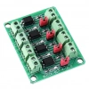 PC817 4 Kanal Optokuplör İzolasyon İçin Modül