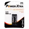 Power-Xtra AAA 1.2V 1000 Mah Şarj Edilebilir Pil 2li Blister