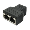 RJ45 1-to-2 Dişi Çoklayıcı Ethernet Konnektörü