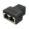 RJ45 1-to-2 Dişi Çoklayıcı Ethernet Konnektörü