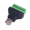 RJ45 Erkek - 8 Pin Vidalı Terminal Dönüştürücü Adaptör