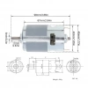 RS775 Dc Motor 12v 3000Rpm
