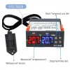 STC-3028 220V LCD Ekranlı Problu Termostat Dijital Sıcaklık Kontrol Cihazı