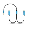 Stereo 3.5mm Kulaklık Ve Mikrofon Çoklayıcı Y Splitter Kablo