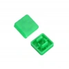 Tact Switch Kapağı Kare Yeşil - 10x10x5mm