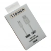 TECHSON Micro USB 2.4A Hızlı Şarj Kablo USB 3.0 Veri Aktarımı 1m C08-M