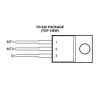 TIC206M - TO220 3A 600V Triyak