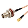 TNC-KY - MCX-JW RG316 Geniş Başlı Dönüştürücü Kablo - 12cm