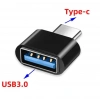 Type-C to USB 3.0 OTG Dönüştürücü Çevirici Siyah
