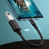 Type-C to USB 3.0 OTG Dönüştürücü Kablo Adaptör Siyah 20cm