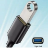 Type-C to USB 3.0 OTG Dönüştürücü Kablo Adaptör Siyah 20cm